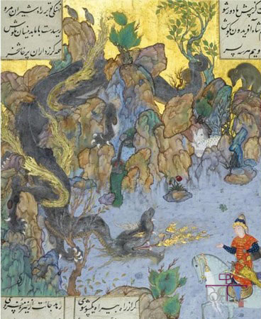 مینیاتور دربار ایرانی