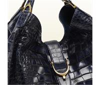 کیف دوشی گوچی مدل استیراپ ساخته شده از پوست کروکودیل