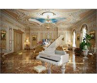 نمونه ای طراحی داخلی لاکچری و کلاسیک در آپارتمان های مسکونی