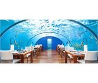 رستوران زیر آب در مالدیو