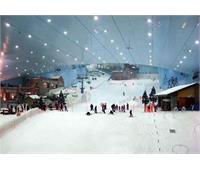 زمین اسکی در دل کویر